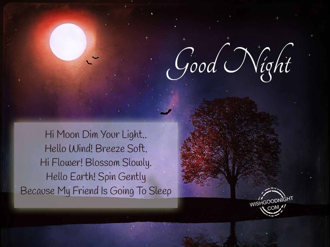 Good Night Wishes For Friends - Good Night Pictures – WishGoodNight.com