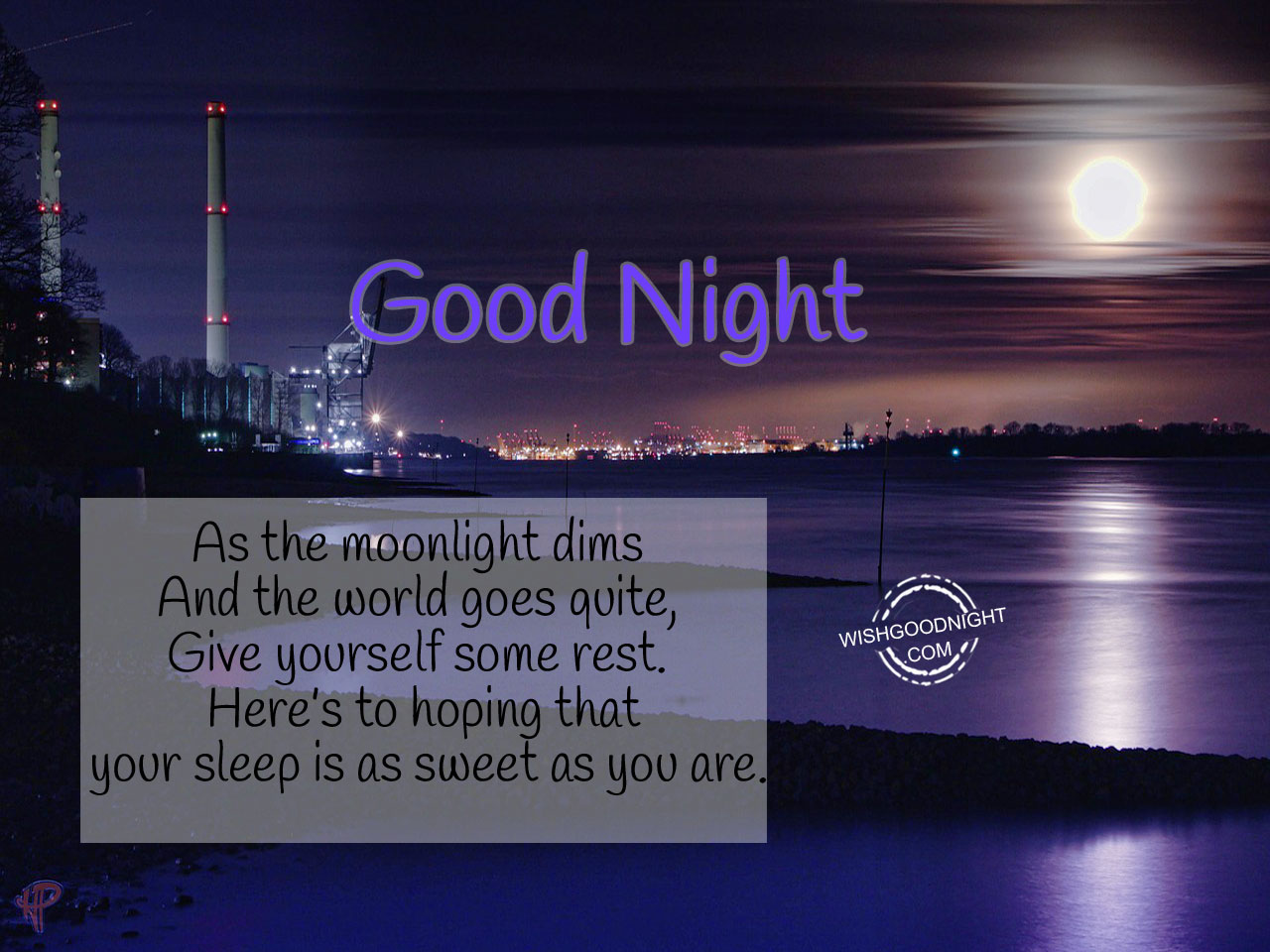 Your sleep is as sweet as you are - Good Night Pictures – WishGoodNight.com