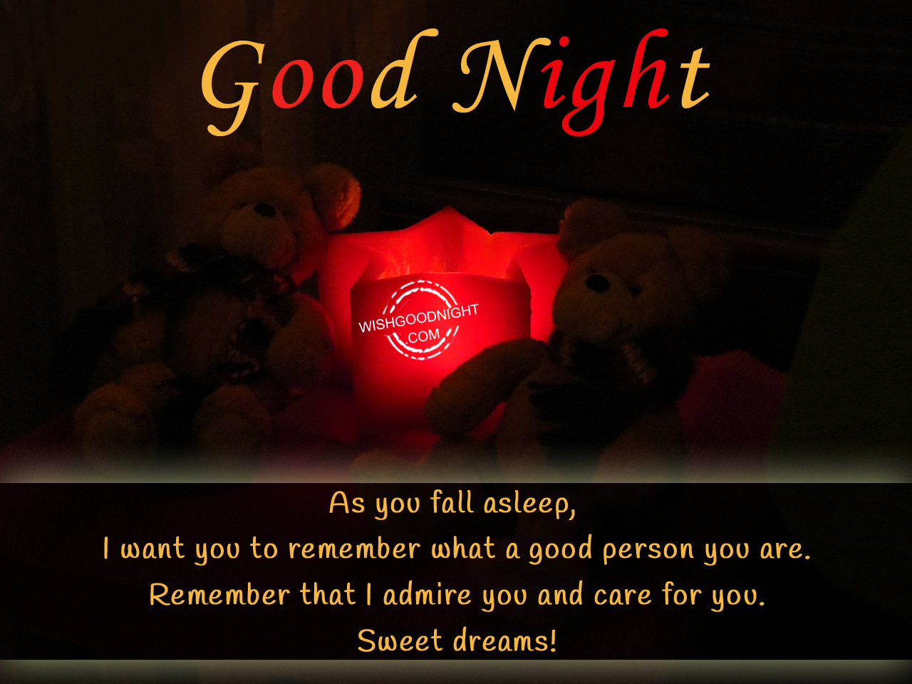 As you go to bed tonight , - Good Night Pictures – WishGoodNight.com