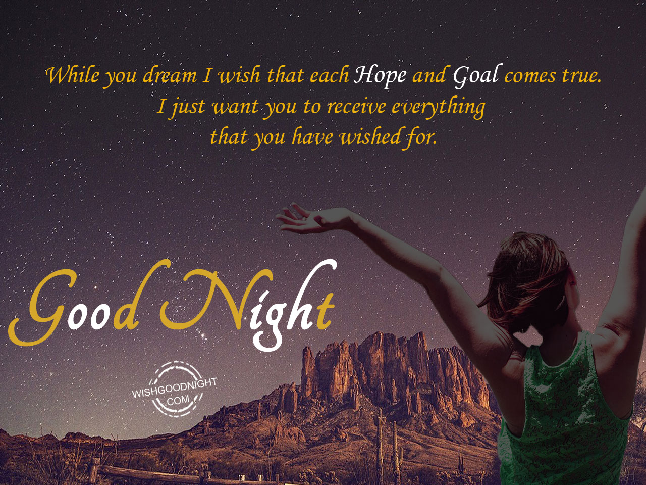 I just want you to receive everything that you - Good Night Pictures ...