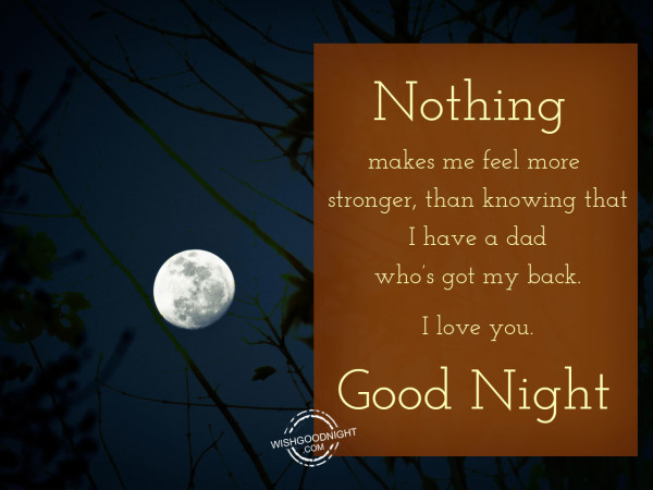 Good Night Wishes For Father - Good Night Pictures – WishGoodNight.com